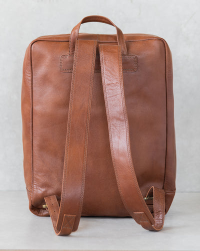 HANDY-BACKPACK LEATHER BAG