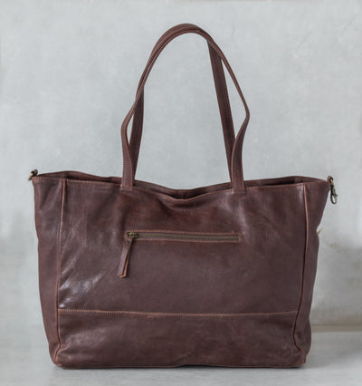ALAMEDA-LEATHER HAND BAG