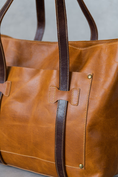 SFRICKEN -LEATHER HAND BAG
