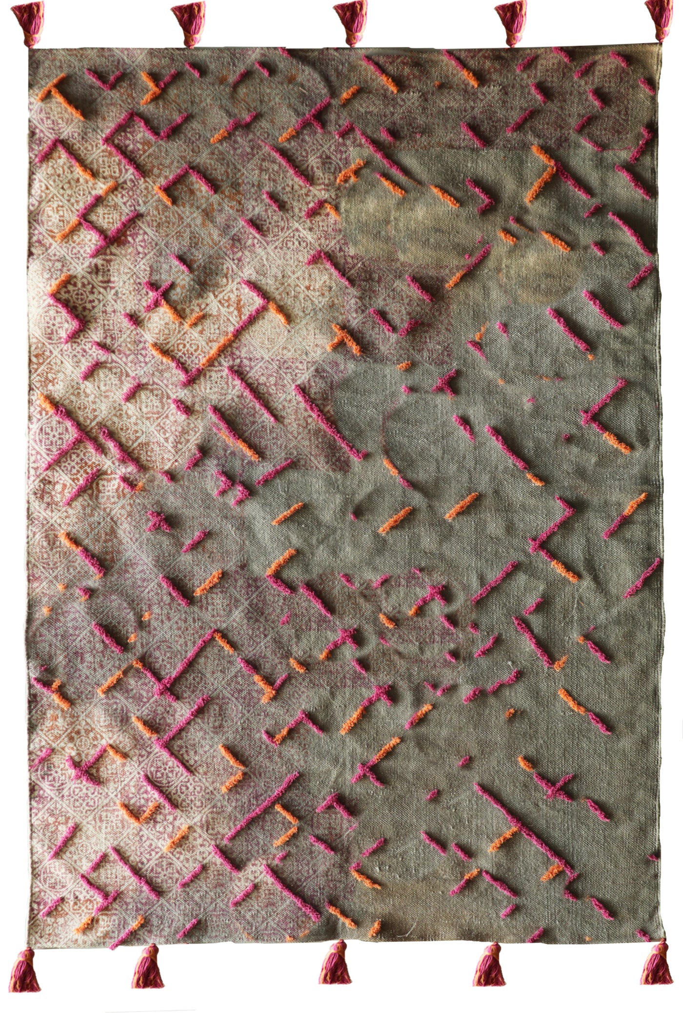 SUNSHINE BLOCK PRINT RUG