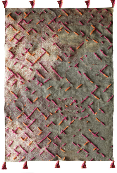SUNSHINE BLOCK PRINT RUG