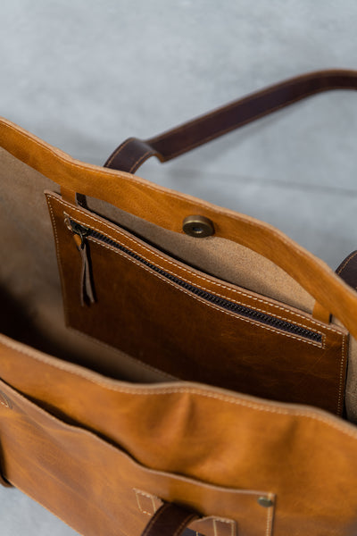 SFRICKEN -LEATHER HAND BAG