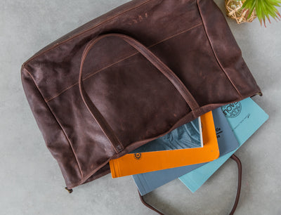 ALAMEDA-LEATHER HAND BAG