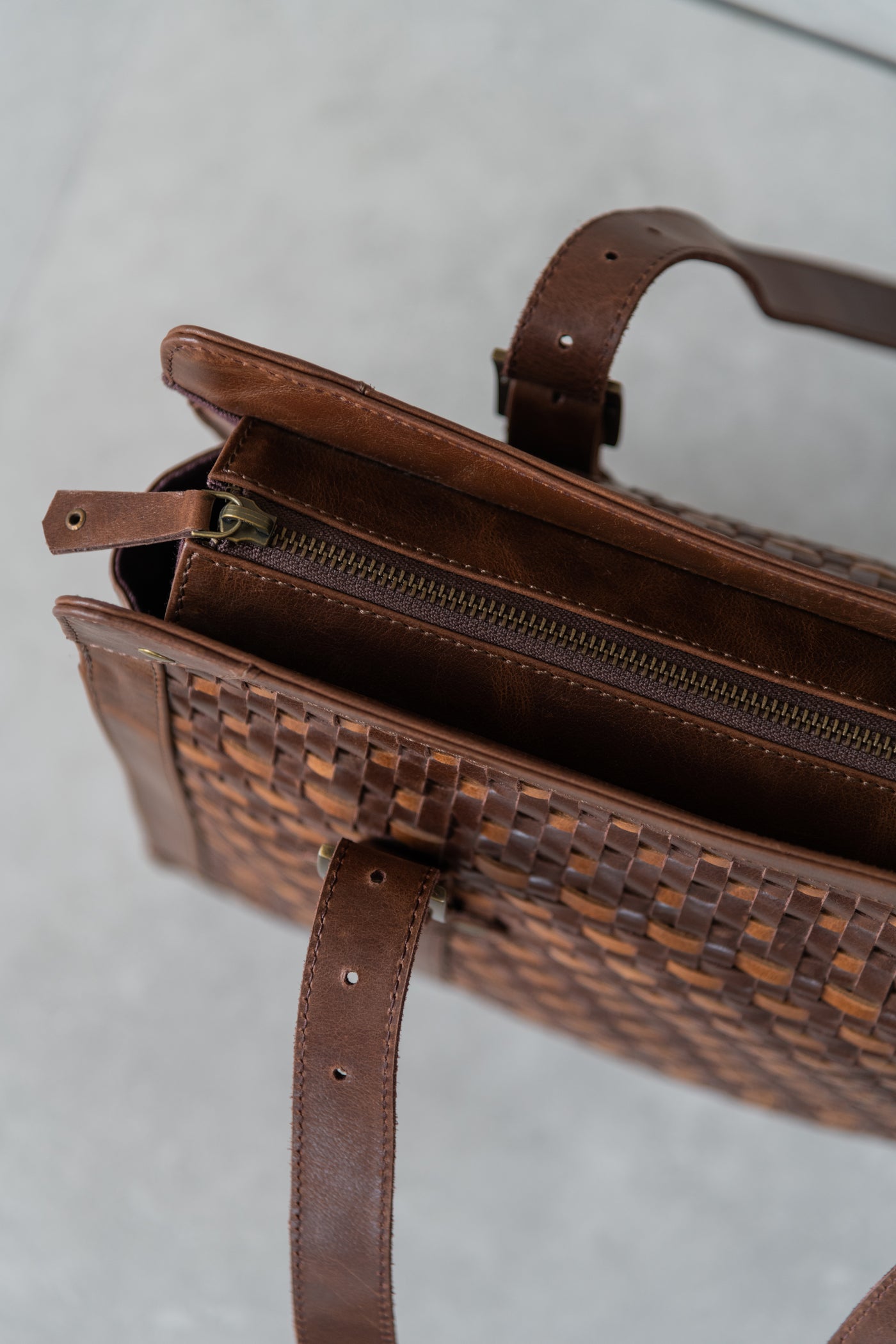 JASVERY-LEATHER BAG
