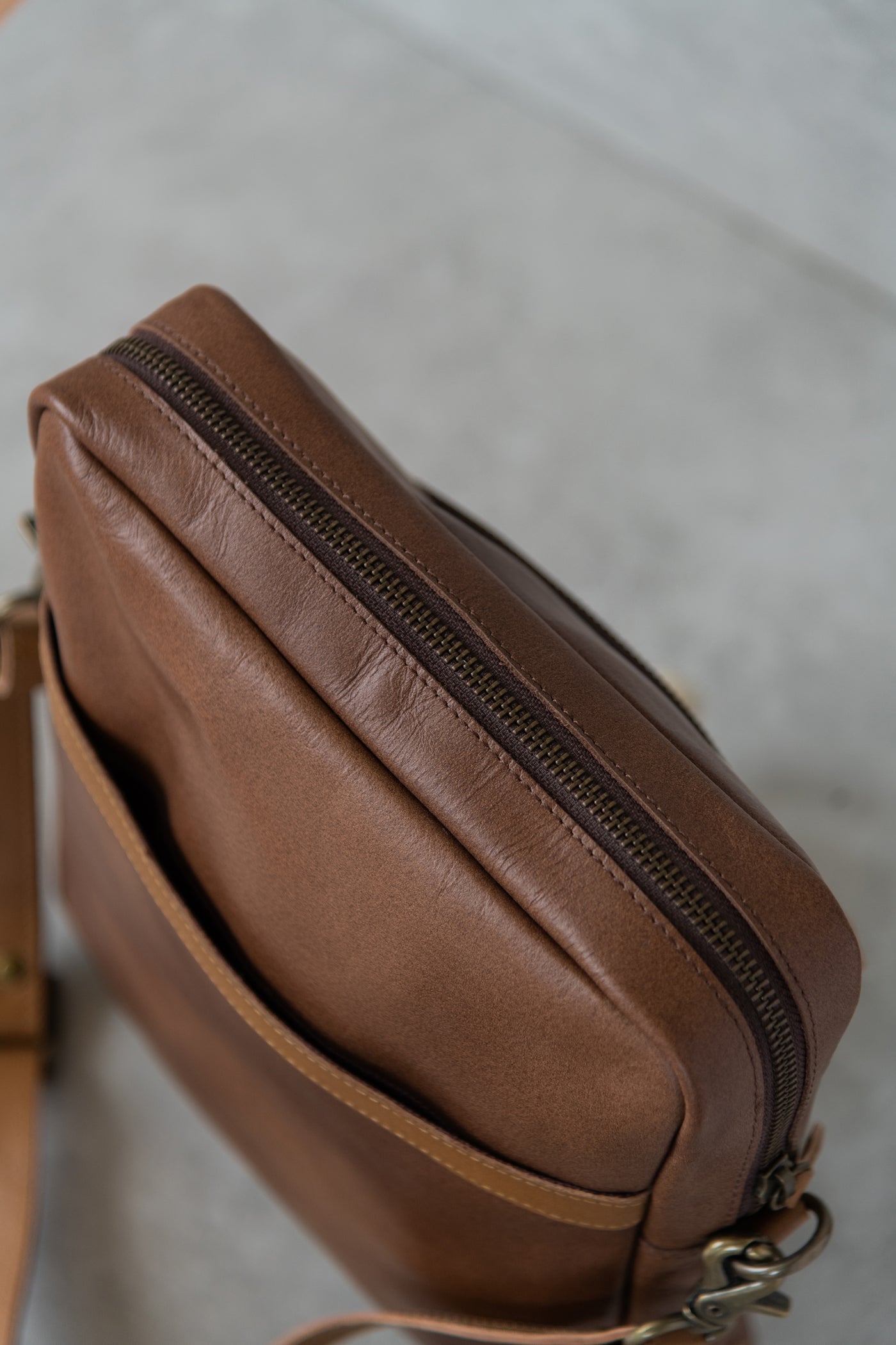 TERRA- LEATHER SLING  BAG