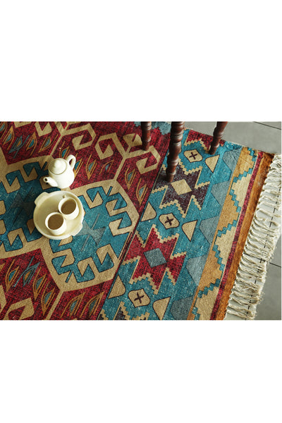 PINNATE PRINTED RUG