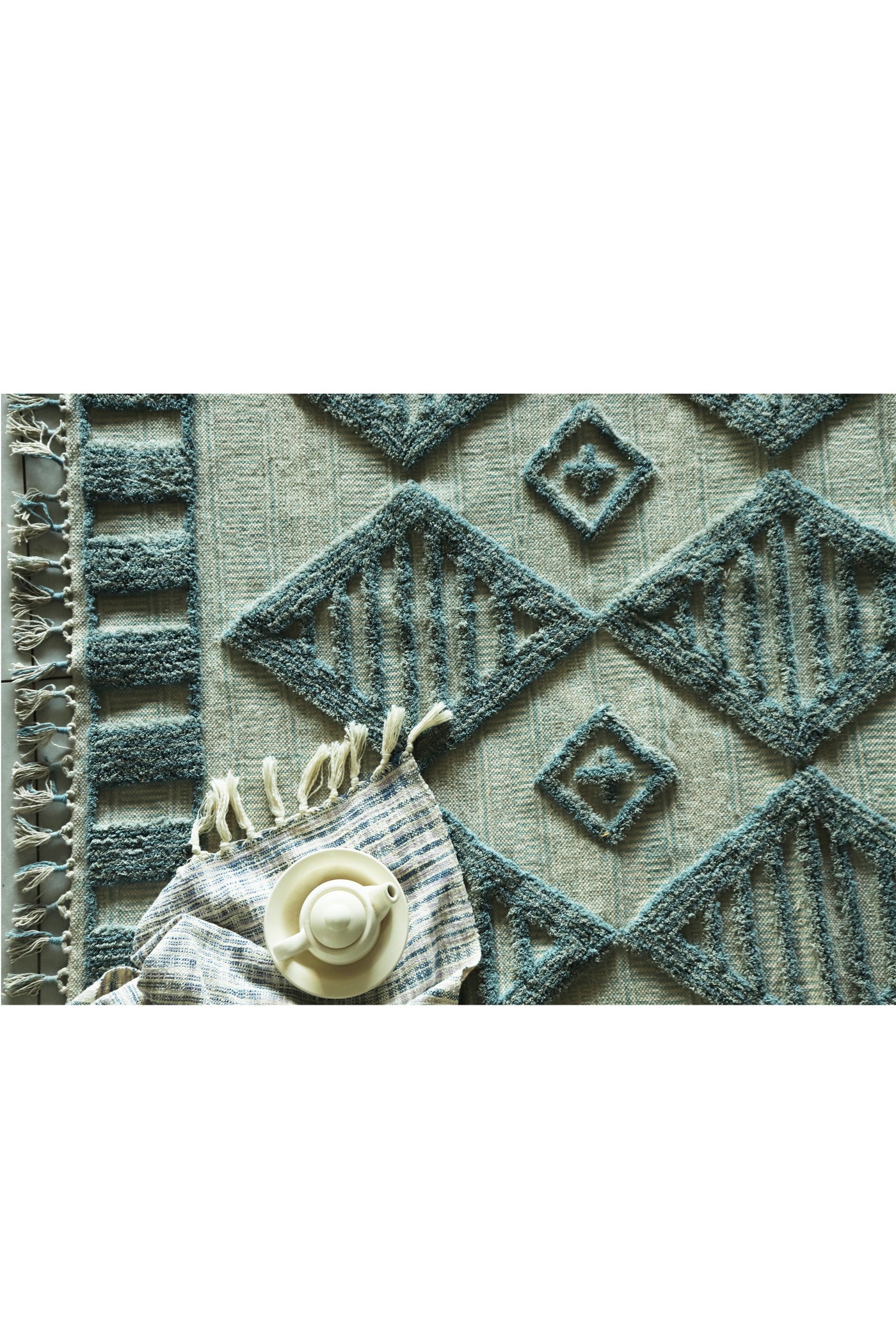PLAYFUL DIAMOND RUG