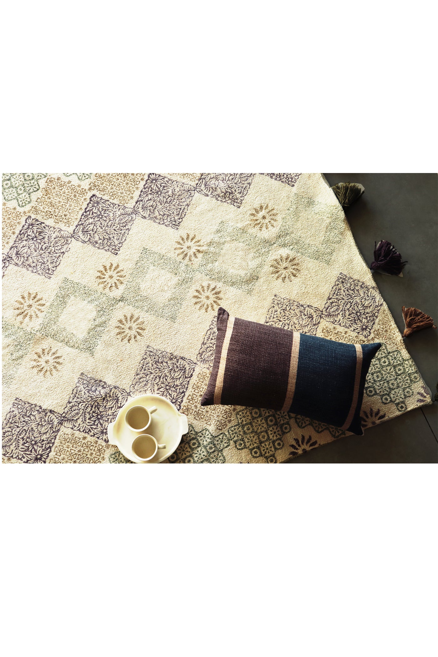AAMANI BLOCK PRINT RUG