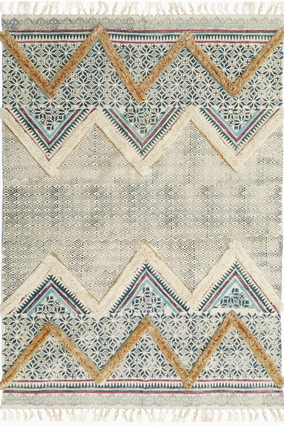 SAHARA BLOCK PRINT RUG