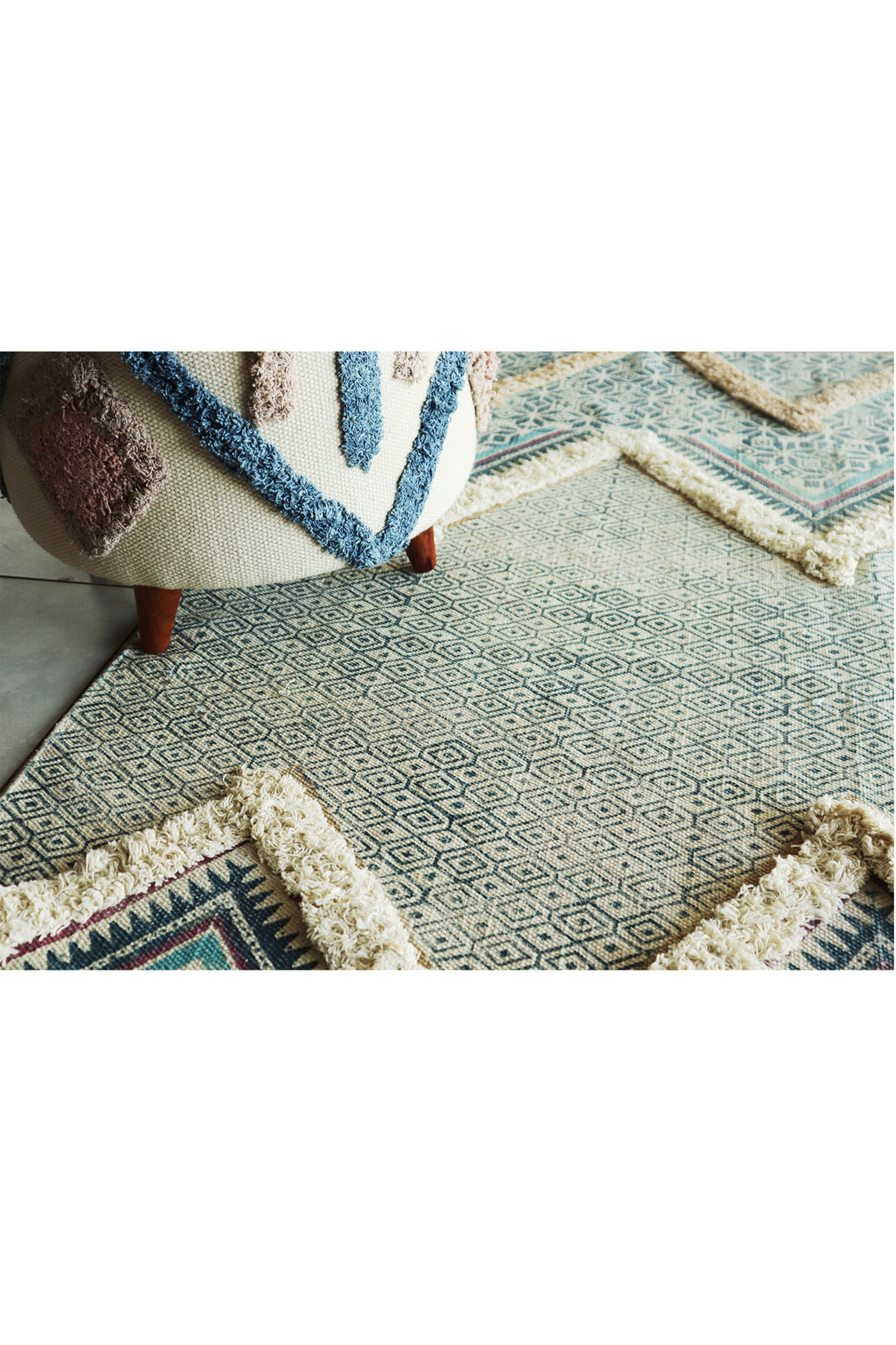 SAHARA BLOCK PRINT RUG